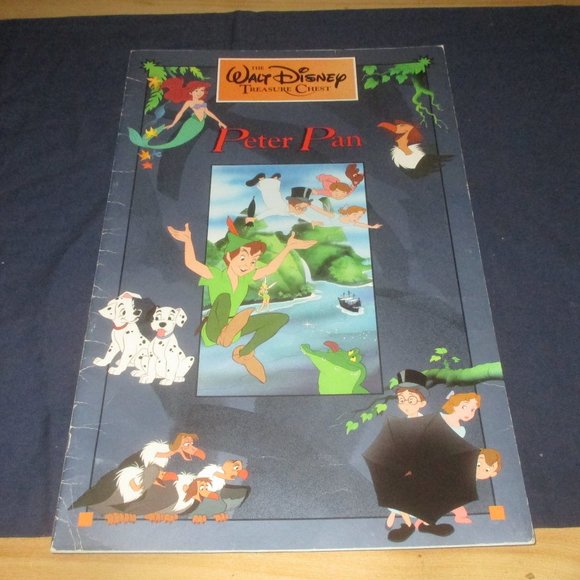 The Walt Disney Treasure Chest 1991 Set of 5 Oversized Story Books Vintage - Picture 7 of 14